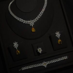 طقم جواهر – أصفر