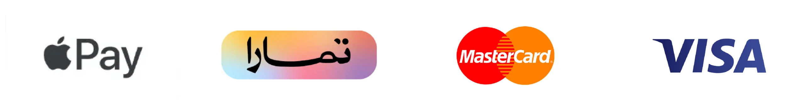 وسائل الدفع المقبولة